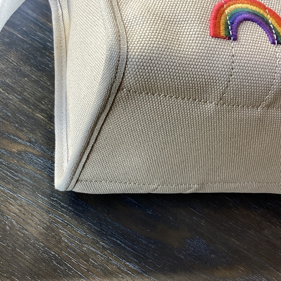 Coach Pride Collection Rainbow Canvas Tote - Picture 6 of 16